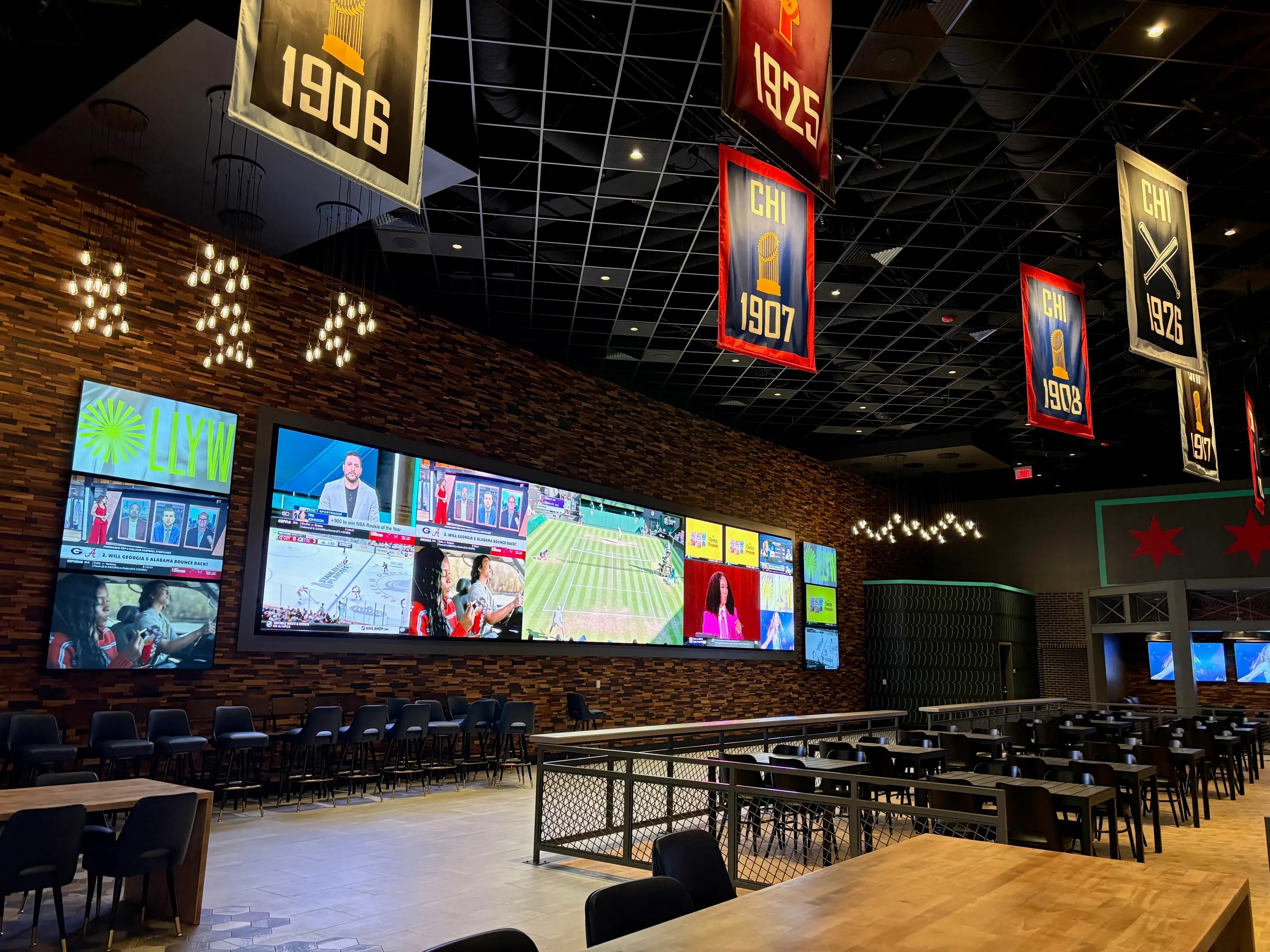 Blackjack bord i Avelqorinthin casino lounge
